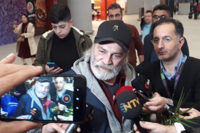 Emmy Ödüllü Haluk Bilginer İstanbul’a geldi