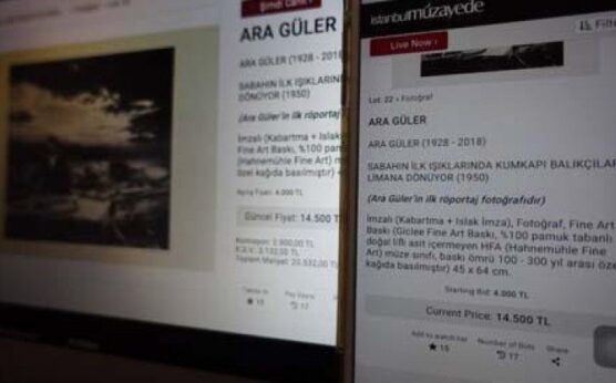 Ara Güler’in ilk röportaj fotoğrafı 20 bin 532 liraya alıcı buldu