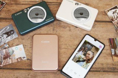 Canon’dan Yeni 2’si 1 Arada Şipşak Fotoğraf Makinesi ve Yazıcı: Zoemini S2