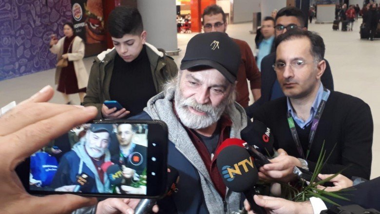 Emmy Ödüllü Haluk Bilginer İstanbul’a Döndü