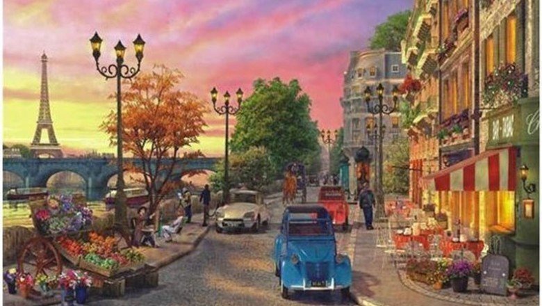1004 Anatolian Paris’te Akşamüstü 1000 parça Puzzle