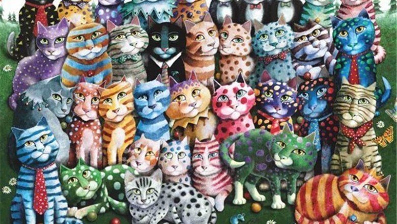 1030 Anatolian Aile Toplantısı – Cat Family Reunion 1000 parça Puzzle