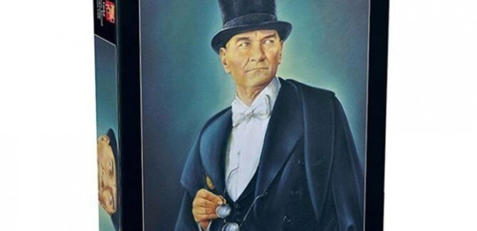 1042 Anatolian Mustafa Kemal ATATÜRK 1000 parça puzzle