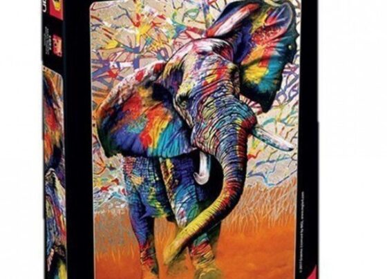 1054 Anatolian Afrika Renkleri 1000 parça Puzzle