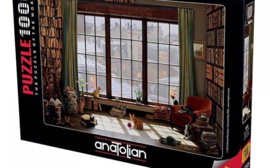 1065 Anatolian Pencere Kedileri / Window Cats 1000 Parça Puzzle
