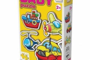 12003 KS Baby Puzzle – Ulaşım Araçları / 15 Parça Puzzle / +2 yaş