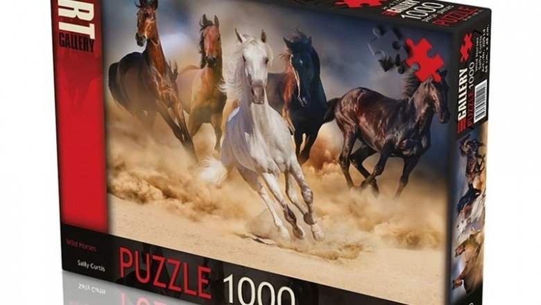 20514 KS Wild Horses 1000 parça Puzzle