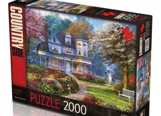22508 KS Victorian Ev – Victorian Home 2000 parça Puzzle