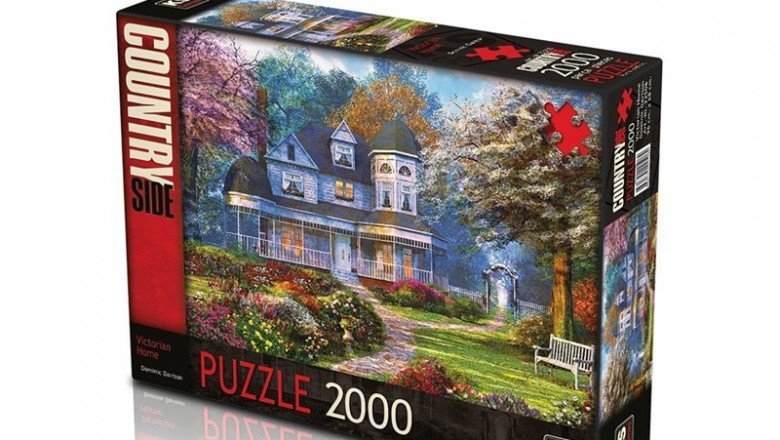 22508 KS Victorian Ev – Victorian Home 2000 parça Puzzle