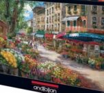 3106 Anatolian Paris Çiçek Pazarı 1000 Parça Puzzle