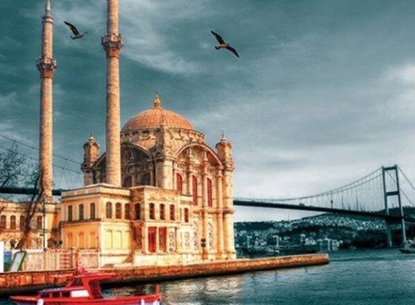 3171 Anatolian Ortaköy Cami Nostalji 1000 parça Puzzle