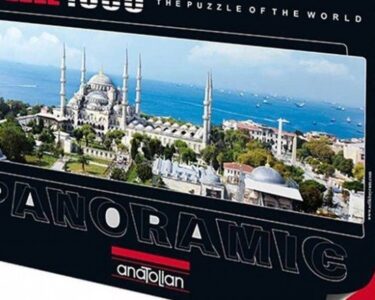 3194 Anatolian Sultanahmet Cami 1000 Parça Panoramic Puzzle
