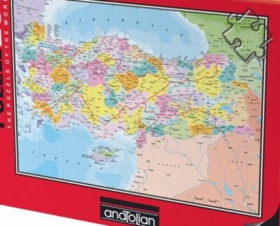 3269 Anatolian Türkiye Siyasi Haritası / 260 Parça Puzzle