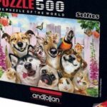 3584 Anatolian Dostlarla Selfie / 500 Parça Puzzle