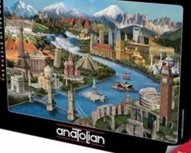 3941 Anatolian Simge Yerler – Popular Landmarks 2000 parça Puzzle