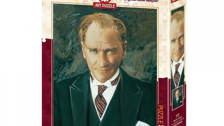 4157 Art Puzzle Atatürk Portresi 500 Parça Puzzle