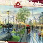 4225 Art Puzzle Bahar Gezintisi, Paris 1000 Parça Puzzle
