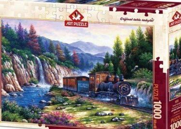 4233 Art Puzzle Trenle Yolculuk 1000 Parça Puzzle