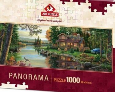 4483 Art Puzzle Huzurun Resmi 1000 Parça Panorama Puzzle