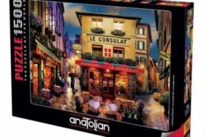 4552 Anatolian Paris’de Buluşalım 1500 parça Puzzle