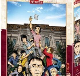 4587 Art Puzzle Efsane Sınıf 1000 Parça Puzzle