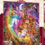 5075 Art Puzzle Gökkuşağı Şatosu 500 Parça Puzzle