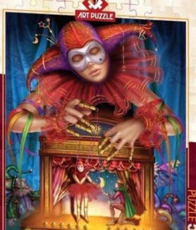 5077 Art Puzzle Maskeli Kuklacı 500 Parça Puzzle
