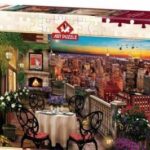5184 Art Puzzle New York’ta Akşam Yemeği 1000 Parça Puzzle