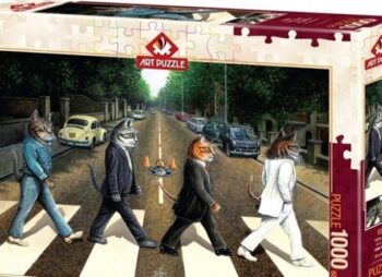 5193 Art Puzzle Kedi Yolu 1000 Parça Puzzle
