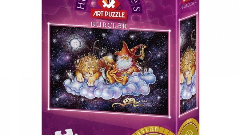 5805 Art Puzzle Aslan Burcu 100 Parça Puzzle