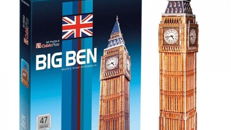 C094H Cubic Fun Big Ben 47 parça / 3 Boyutlu Puzzle