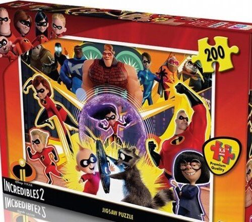 INC113 KS Incredibles / 200 Parça Puzzle