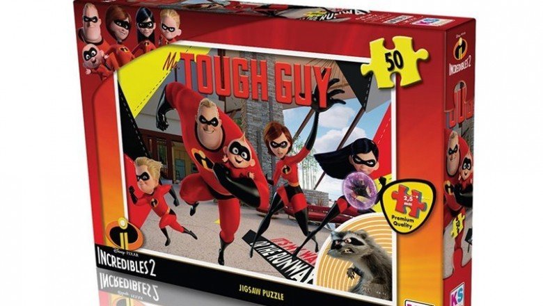 INC709 KS Incredibles / 50 Parça Puzzle