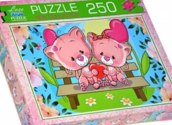 LC7196 Laço Kids Pembe Ayıcıklar 250 Parça Puzzle