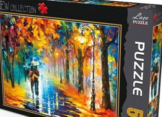 LC7217 Laço Sonbaharda Aşk 500 Parça Puzzle