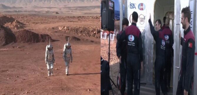 Çölün ortasında Mars’ta yaşam provası