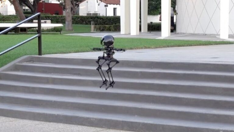 Uçan robot geliştirildi: Leo