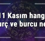 11 Kasım hangi burç ve burcu ne? 11 Kasım tarihde bugün, doğan Türk ile yabancı ünlüler, yükseleni ve özellikleri