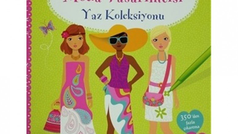 Çıkartmalı Kıyafetleriyle Moda Tasarımcısı – Yaz Koleksiyonu