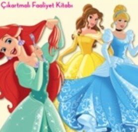 Disney Prenses Balo Elbiseleri Çıkartmalı Faaliyet Kitabı