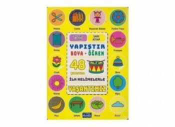 İlk Kelimelerle Yaşantımız – Yapıştır-Boya-Öğren