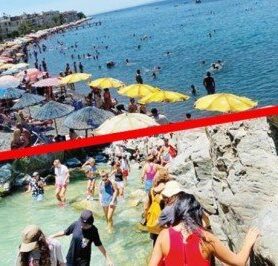 Kuzey Ege’de şelaleler bile dolu… Zeytinlikler otopark oldu!