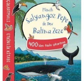 Minik Salyangoz Pepe ile Dev Balina – Çıkartmalı Etkinlik Kitabı