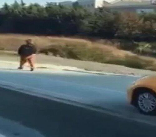 Taksici kaldırıma çıkıp yayaya korna çalmıştı… Cezası belli oldu