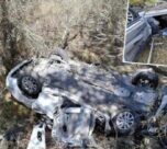 Bolu’da feci kaza! Otomobil, dere yatağına düştü: 2 ölü