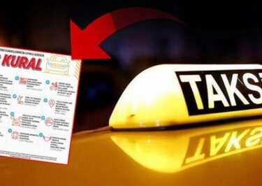 Taksiciler için yeni dönem! İçişleri Bakanlığı 81 ile gönderdi… 12 kural detayı…