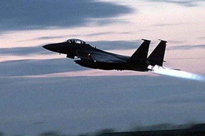 Japonya’da savaş jeti görev esnasında kanopisini düşürdü