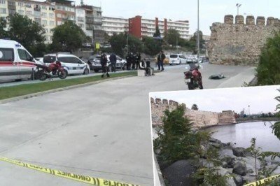 Samatya Sahili’ndeki kayalıklarda ceset bulundu