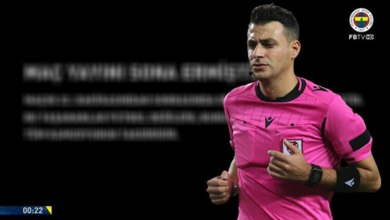 Fenerbahçe’den Ali Şansalan tepkisi! O dakikada yayın kesildi…