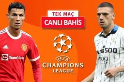 Merih Demiral, Cristiano Ronaldo’ya karşı! Old Trafford’da Atalanta’ya verilen iddaa oranı…